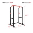 thumbnail image 2 of Sunny Health & Fitness Essential Power Cage Squat Rack - SF-XF921024, 2 of 9