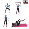 thumbnail image 3 of Youkk Random Color Portable Pilates Bar Gym Stick Yoga Exercise Bar Pilates Trainer Fitness Rod with Foot Loop, 3 of 6