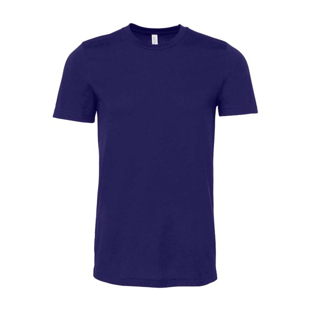 BELLA+CANVAS pour Hommes 3001c, L, Bleu Marine Équipe