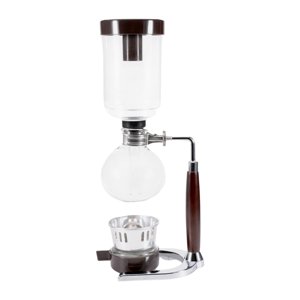 veasfak Siphon Coffee Maker Sturdy Coffee Brewer Elegant Vacuum for Home Cafe 500ML