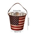 thumbnail image 3 of Seaux Drapeau Américain, Seaux Patriotiques Seau du 4 Juillet avec Poignées Seaux Rouges Blancs et Bleus, Contenant à Bonbons pour Enfants Fournitures de Fête de l'Indépendance, Seaux à Glace pour Pique-Niques Fêtes en Plein Air, 3 of 6
