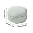 thumbnail image 3 of Dvruxg Denture Case - Portable Leakproof False Teeth Container Denture Cup With Lid, Portable Denture Cup | Denture Bath Case, Waterproof Dentures Case, Denture Container for Home, Offices, 3 of 5