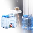 thumbnail image 1 of Camping Water Tank With Faucet Emergency Water Storage For Outdoor Camping Hiking, 1 of 9