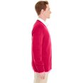 thumbnail image 3 of Harriton Men's Pilblocâ„¢ V-Neck Button Cardigan Sweater, 3 of 3