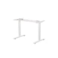 thumbnail image 1 of EFFYDESK Home Electric Height Adjustable Home Office Computer Standing Desk - White Frame (Frame Only/No Tabletop, 1 of 1