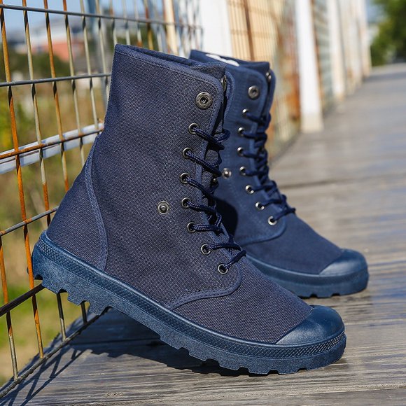 Breathable Casual Men's Popular Men's High Top Shoes Martin Shoes