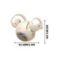 thumbnail image 2 of RKSTN Bluetooth headset Open Ear Headphones Over The Ear Earbuds Wireless For Kids Small Mini Portable Bluetooth Speaker With Earbuds OWS Hanging Earphones Conducuction room decor, 2 of 3
