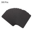 thumbnail image 3 of Unique Bargains 3.5' x 2' Blank Paper Business Cards Small Index Flash Cards Message Note Card, Black 300 Pack, 3 of 5