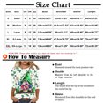 thumbnail image 2 of CEHVOM Mode Femme T-shirt Imprimé Saint-Patrick Manches 3/4 Blouse Col Rond Tops Décontractés Liquidation, 2 of 4