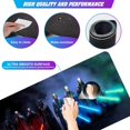 thumbnail image 4 of Extra Large Gaming Mouse Pad Custom Mousepad with Non-Slip Rubber Base,Stitched Edges Mouse Mat,Washable Desk Pad,Portable Computer Keyboard & Mice Combo Pads 31.5x15.7 Inch, 4 of 5