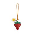 thumbnail image 2 of Birdeem Fruit Strawberry Shape Pendant Keychain Three-Dimensional Exquisite Strawberry Bag Pendant, 2 of 5