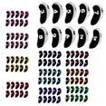 thumbnail image 4 of 10PCS Neoprene Golf Club Headgear Iron Protector Case Pouch for Men Golf Game White, 4 of 8