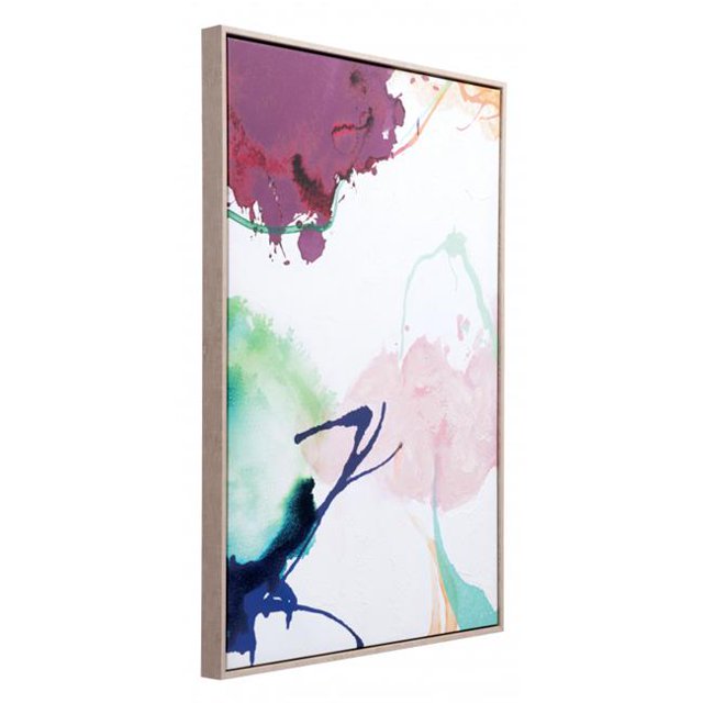 Zuo A12199 Abstrait Parti Toile Mur Art&44; Couleur Multi