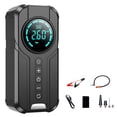 thumbnail image 1 of 1000A Peak 500A Starting Current 6000mAh Car Jump Starter with 60W Air Compressor, 2.2" Screen, Preset Tire Pressure, 4 LED Lights, 12 Safety Protections, Multi-Purpose Inflation for Cars,, 1 of 6