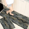 thumbnail image 1 of TopLLC Kitchen Mat 2pcs Kitchen Rugs Cushioned Kitchen Mats For Floor Non Slip Standing Desk MatWaterproofing Kitchen Rug Set Washable For Kitche Floor Office Polyester kitchen mats, 1 of 6