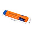 thumbnail image 2 of Unique Bargains Highlighter, Broad Point, Orange, 4 Count, 4 Pack, 2 of 6