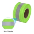 thumbnail image 3 of Unique Bargains Reflective Tape Strip, 2'x 26Ft Reflective Tape for Clothing, Fluorescent Green, 3 of 5
