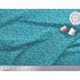 thumbnail image 2 of Soimoi Poly Crepe Fabric Floral,Bird & Sheep Kids Printed Fabric 1 Yard 52 Inch Wide, 2 of 3