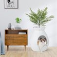 thumbnail image 3 of Gymax Smart Plant Cat Litter Box with Electronic Odor Removal & Sterilization, 3 of 10