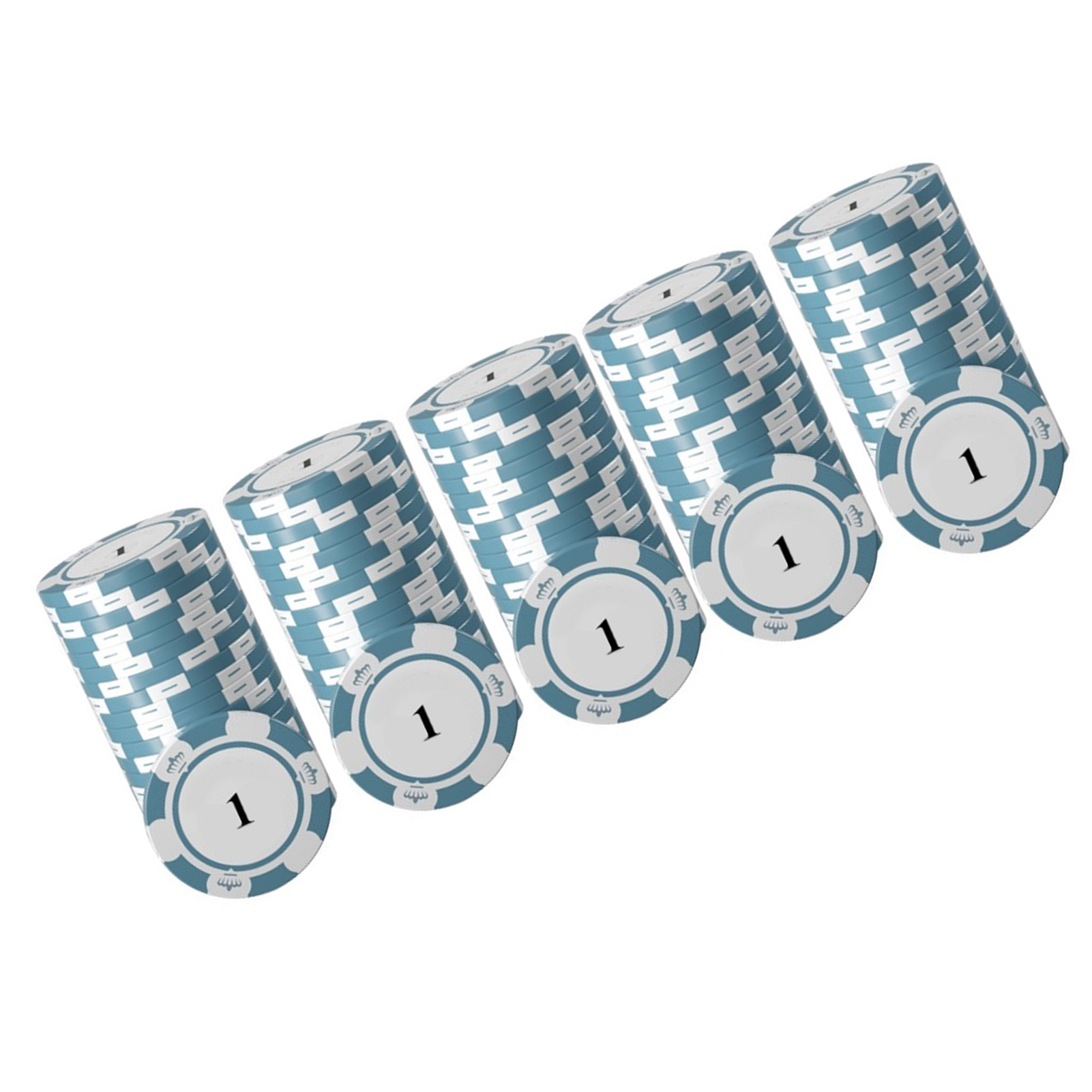 <p>Ensemble de Jetons de Poker, Pièce de Jeton de Jeu Portable pour Jeu de Société</p>