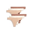 thumbnail image 1 of Jockey String à Logo Extensible en Coton Biologique pour Femmes - Lot de 6, 1 of 4