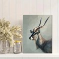 thumbnail image 2 of Qisvanset Exotic Swan Canvas Print 12x16 Inch Gift Wall Art, 2 of 8