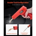 thumbnail image 2 of VEVOR Plastic Welder Kit 100W Plastic Welder Gun and Iron 1000 Staples&60 Rods, 2 of 9