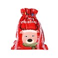 thumbnail image 1 of Christmas Decorations Clearance！Drawstring Christmas Gift Bag Candy Party Santa Snowman Wrapping Bag Plastic Bag, 1 of 2