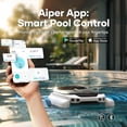 thumbnail image 2 of Aiper Surfer M1 Solar Powered Automatic Robotic Pool Skimmer Cleaner, Lasts 12 Hours, App Control, Ultrasonic Detection, 2 of 9
