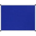 thumbnail image 2 of ;; X ;; Tableau d'Avis Tableau en Feutre Tableau de Messages de Bureau Cadre en Aluminium, 2 of 8