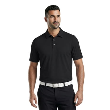 Polo à manches courtes uni Airflux pour homme de la marque PGAT TOUR Course Essentials