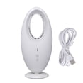 thumbnail image 2 of Bladeless Fan, Small Table Fan 90 Degree Wide Angles Portable 3 Speeds Multifunction Quiet with LED Light for Desktop for Dorm for Home, 2 of 7