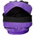 thumbnail image 2 of Everest 5045-DPL-BK Double Compartment Backpack - Dark Purple-Black, 2 of 2