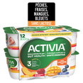 thumbnail image 5 of Activia Probiotic Yogurt, Lactose Free, Strawberry/Blueberry/Peach/Mango, 12x100g, 5 of 5