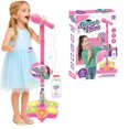 thumbnail image 1 of Microphone Étoile avec Support, Nouveau Jouet Machine de Karaoké 2026, Microphone à DEL à Hauteur Réglable avec Lumières Jouets, 1 of 8