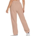 thumbnail image 4 of Timegard Womens Sweatpants Jogger Pants Elastic Waist Solid Color Trousers with Pockets Workout Pants, 4 of 7