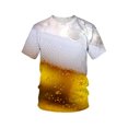 thumbnail image 1 of Innerwin Oktoberfest T-Shirt Col Rond Tee-Shirt de Vacances Manches Courtes Ample Été Tops Style-M XS, 1 of 3