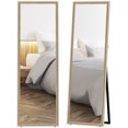 thumbnail image 1 of HOMCOM Full Length Mirror, 64" x 21" Rectangle Full Body Mirror, White, 1 of 10