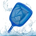 thumbnail image 1 of Sentmoon Swimming Pool Leaf Skimmer Net, With 3 Sections Telescopic Aluminum Pole & Nylon Medium Fine Mesh Pool Net, Pool Cleaning Tool For Removing Leaves & Debris Deals of the Day Clearance Prime, 1 of 7