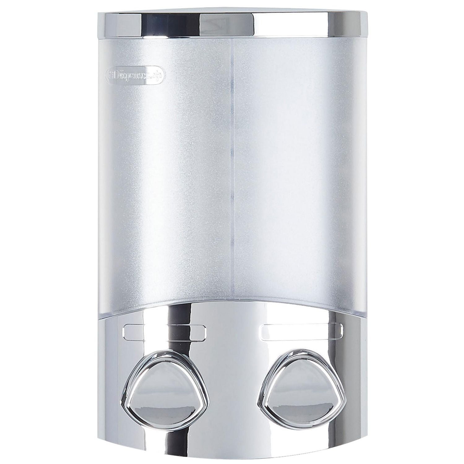 Better Living Products 76244-1 EURO Series DUO 2 Chamber Wall Mount Soap and Shower Dispenser Chrome