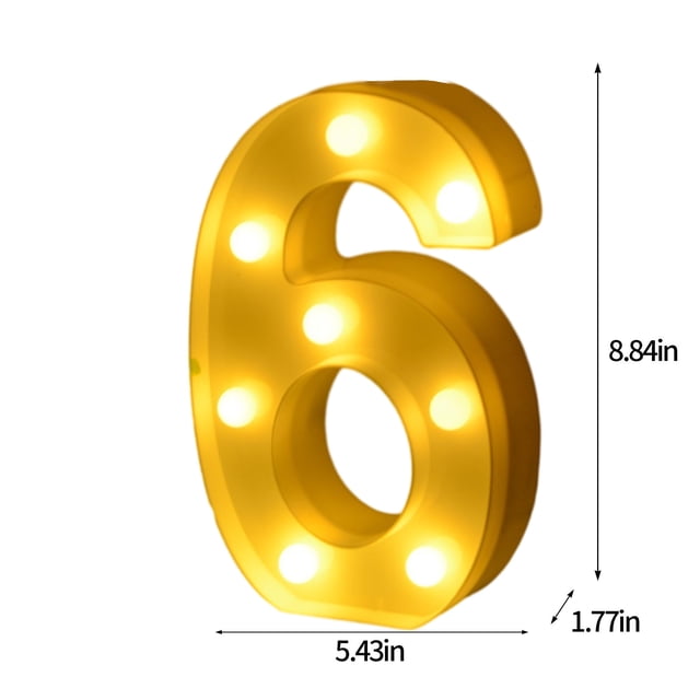 Flatware Serving Utensils Light Up Letters , LED Letters Lights Sign Alphabet And Number Big Lights Letter For Party Birthday Bar Battery Powered Christmas Decor Letter Lights