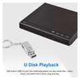 thumbnail image 4 of AV Output DVD CD Disc Player DVD-225 Home DVD Player DVD CD Disc Player Digital Multimedia Player ,Latest USB 3.0 Tech, 4 of 6