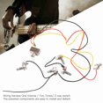 thumbnail image 3 of Guitar Prewired Harness, 3 Way Switch Guitar Wiring Harness Kit Compact  For Guitar Accessories, 3 of 8