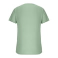 thumbnail image 4 of DPTALR T-shirt Tricoté d'Été Uni à Col Rond à Manches Courtes pour Homme, 4 of 5