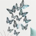 thumbnail image 1 of XZNGL 3D Color Stereo Butterfly Personality Creative Living Room Bedroom Wall Stickers, 1 of 7