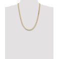 thumbnail image 2 of 14k Yellow Gold 24 Inch 5.5mm Silky Herringbone Chain Necklace Pendant Charm, 2 of 9