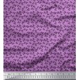 thumbnail image 1 of Soimoi Rayon Fabric Artistic Leaves Fabric Prints by Yard 42 Inch Wide, 1 of 5
