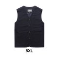 thumbnail image 3 of Baohd Versatile And Durable Cotton Vests With Pockets For Men Comfortable To Wear Dark Blue 8XL 1Set, 3 of 6