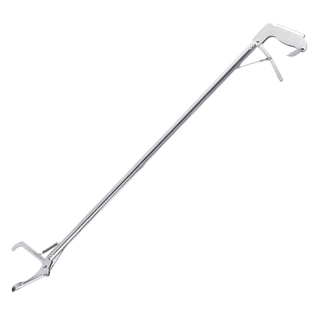 Wweixi Snake Tongs Stainless Steel Heavy Duty Protective Clasp for Protection Garbage Clip Foldable Outdoor Gear Anti-snkae Clips Type 1