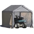 thumbnail image 1 of ShelterLogic 6x6x6.5 E Series Shed (Gray), 1 of 4